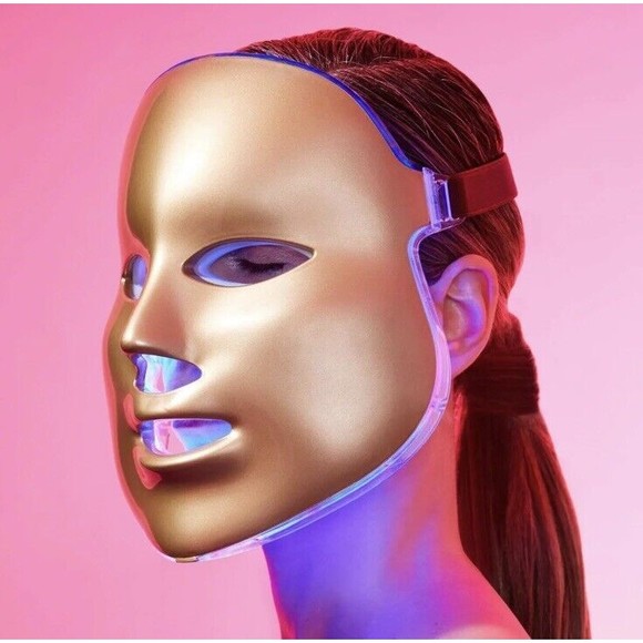 Gold LED Light Mask - Picture 9 of 9